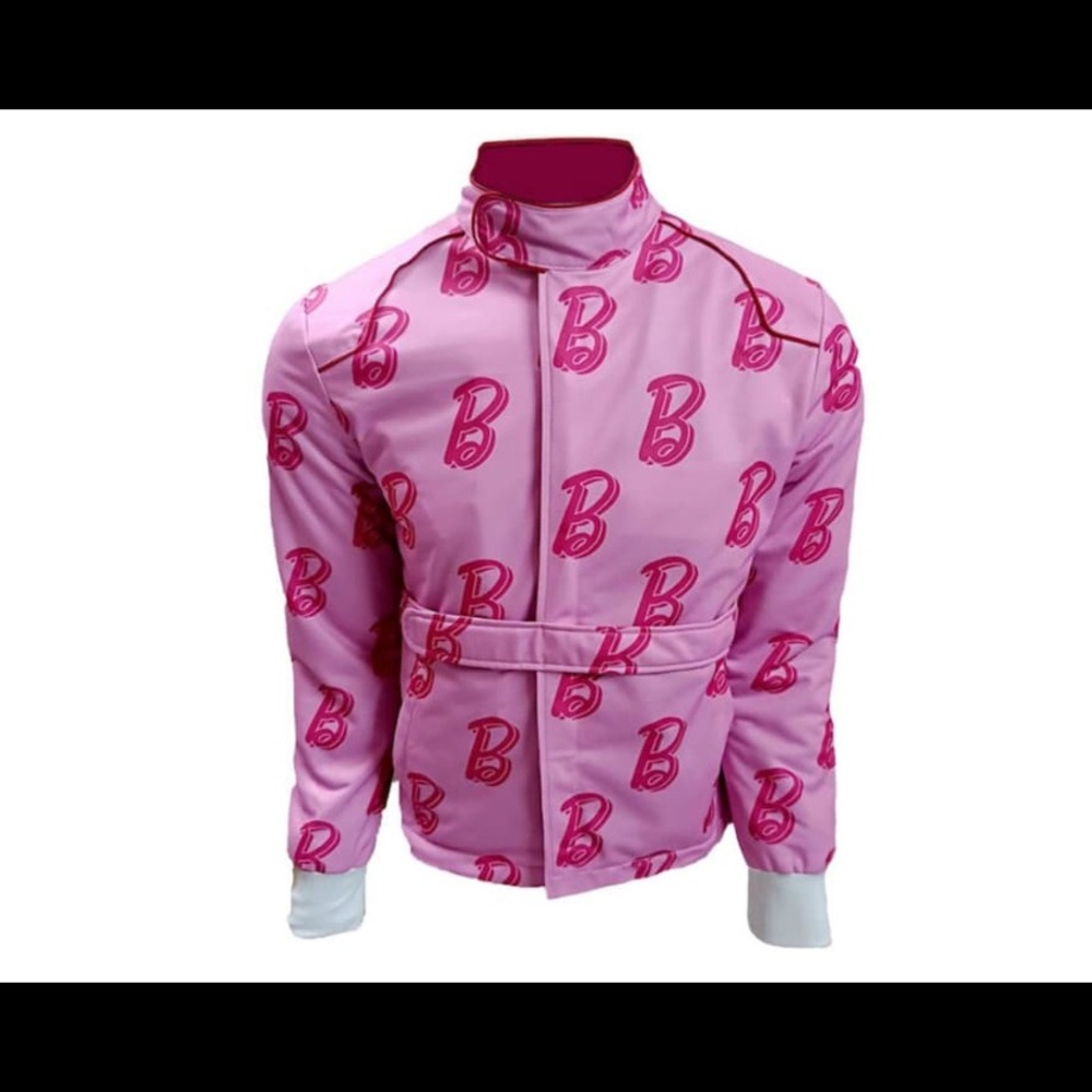 Ryan Gosling Ken Barbie Pink Bomber Jacket Halloween Costume